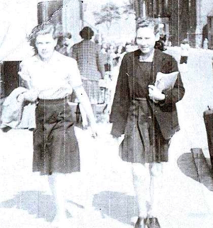 Margot Morrison and Jan Crocket c1948